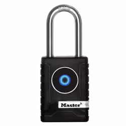 Master Lock Padlock  Outdoor Personal Use Bluetooth Lock  2-7/32 in. Wide  4401DLH