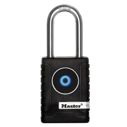 Master Lock Padlock  Outdoor Personal Use Bluetooth Lock  2-7/32 in. Wide  4401DLH