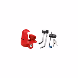Master Lock 3895DAT - Coupler Lock Receiver Lock and Latch Lock - 3 Components Keyed Alike