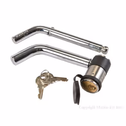 Master Lock 3895DAT - Coupler Lock  Receiver Lock and Latch Lock - 3 Components Keyed Alike