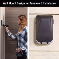 Master Lock Black Wall Mount Key Lock Box with Light Up Dials  Set/Reset Combination for Tenants  Guests  Clients  Ideal for Realtors  Landlords or Pr