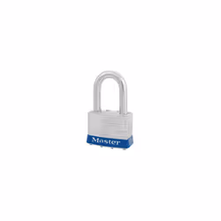 Master Lock 5LFKA1 Laminated Steel 51mm Padlock 4 Pin - 38mm Shackle - Keyed Alike
