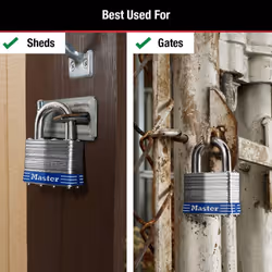 Master Lock, 1 Inch, Blue