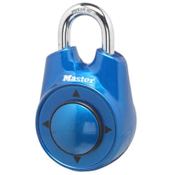 Master Lock 1500iD Locker Lock Set Your Own Directional Combination Padlock  1 Pack  Blue