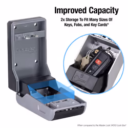 Master Lock High Capacity Key Lockbox  Combination Dial  Wall Mount