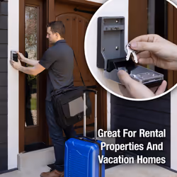 Master Lock High Capacity Key Lockbox  Combination Dial  Wall Mount
