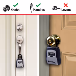 Master Lock Key Lock Box with Code  Outdoor Lock Box for Realtors  Property Managers and Landlords  Ideal for Short-Term Rentals  Key Safe Holds 5 Key