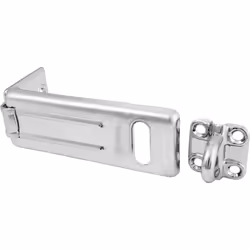 Master Lock 704DPF 4-1/2-Inch Security Hasp Silver|Metallics
