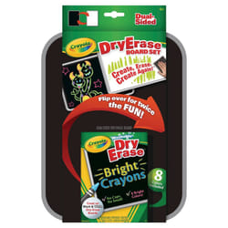 Crayola Dual Sided Dry-Erase Board Set  1 EA (98-8638)