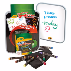 Crayola Dual Sided Dry-Erase Board Set  1 EA (98-8638)