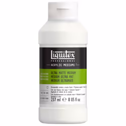 Liquitex Professional Fluid Medium  237ml 8oz  Ultra Matte Medium