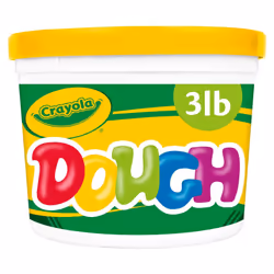 Crayola Dough - Yellow (3lb) Bulk Modeling Dough for Kids Clay Alternative Resealable Tub Ages 3+ Great for Kids Arts & ...