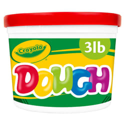 Crayola Dough - Red (3lb)  Bulk Modeling Dough for Kids  Clay Alternative  Resealable Tub  Ages 3+  Great for Kids Arts & Crafts