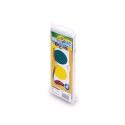 Crayola Jumbo Washable Watercolors & Brush  Paint Set for Kids  4ct
