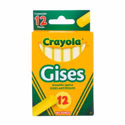 Crayola(R) Anti-Dust Chalk (White) Box Of 12 Sticks