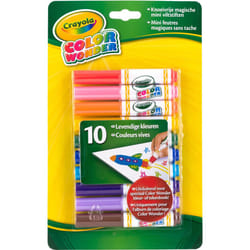 Crayola Color Wonder Markers  Mess Free Coloring  10 Count  Age 3  4  5  6