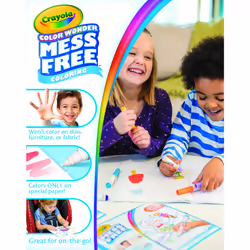 Crayola Color Wonder Markers  Mess Free Coloring  10 Count  Age 3  4  5  6