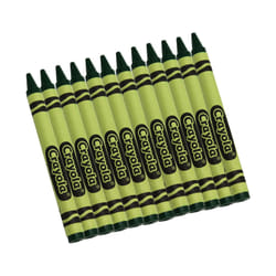 Crayola Crayons in Green  Bulk Crayons  12 Count