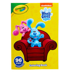Crayola Blues Clues Coloring Book with Stickers  Gift for Kids  96 Pages  Ages 3  4  5  6