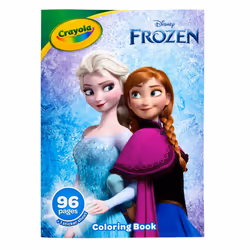 Crayola Frozen 2 Coloring Book with Stickers  Gift for Kids  96 Pages  Ages 3  4  5  6