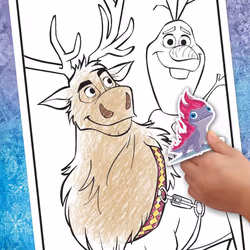 Crayola Frozen 2 Coloring Book with Stickers  Gift for Kids  96 Pages  Ages 3  4  5  6