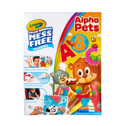 Crayola Color Wonder Alpha Pets  Mess Free Coloring for Toddlers  Alphabet Coloring Pages  Gift for Toddlers  Ages 3  4  5 [Amazon Exclusive]