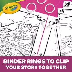 Crayola Book Making Kit for Kids  Create Your Own Fairytale Storybook  DIY Kits  Gift for Girls & Boys  Ages 6  7  8  9
