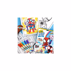 Color Wonder - Marvel Spidey and His Amazing Friends Mess-Free Colouring Book (Includes 18 Spider Man Colouring Pages & 5 Magic Color Wonder Markers)