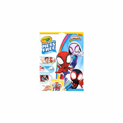 Color Wonder - Marvel Spidey and His Amazing Friends Mess-Free Colouring Book (Includes 18 Spider Man Colouring Pages & 5 Magic Color Wonder Markers)
