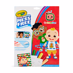 Crayola Color Wonder Cocomelon Coloring Pages & Markers Mess Free Coloring Gift for Kids Age 3 4 5 6