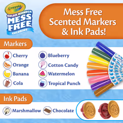 Crayola Color Wonder Mess Free Coloring Set  50 Blank Coloring Pages  Scented Color Wonder Stamps and Markers  Refill Set