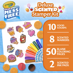 Crayola Color Wonder Mess Free Coloring Set  50 Blank Coloring Pages  Scented Color Wonder Stamps and Markers  Refill Set