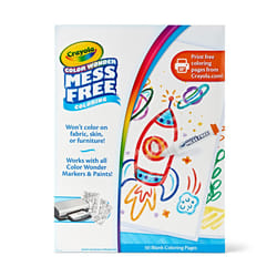 Crayola Color Wonder Mess Free Coloring  Blank Coloring Pages  50 Count  Printable Page Refill Set