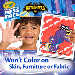 Crayola Batwheels Color Wonder Coloring Pages & Markers  Mess Free Coloring  Gift for Kids  Age 3  4  5  6