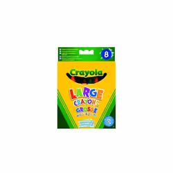 Crayola Kids 8 Count Large Washable Crayons