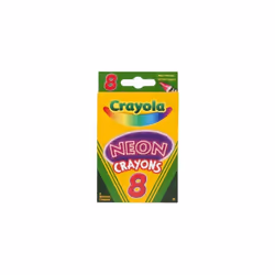Crayola Neon Crayons, 8 Count - 2 Packs