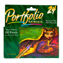 Crayola Portfolio Series Oil Pastels  Water Soluble  24 Count  Colors May Vary