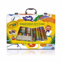 Crayola Inspirational art case (140pcs.), Children's craft kit, 3 yr(s), Multicolour
