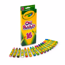 17 Pack CRAYOLA LLC FORMERLY BINNEY & SMITH CRAYOLA OIL PASTELS 16 COLOR SET