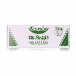 Crayola Oil Pastels Classpack (336ct) 12 Brilliant Opaque Colors Kids Arts & Crafts School Supplies for Classrooms 4+