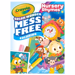 Crayola Color Wonder Nursery Rhymes  Mess Free Coloring Pages & Markers  Gift for Kids  Age 3  4  5  6