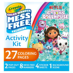 Crayola Color Wonder Gabby's Dollhouse Activity Kit  Mess Free Coloring Set for Toddlers  Kids Toys  Gifts for Girls & Boys  3+