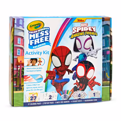 Crayola Color Wonder Spidey and His Amazing Friends Kit  Mess Free Coloring  Spiderman Coloring Pages & Stickers  Spiderman Toy  Kids Gift