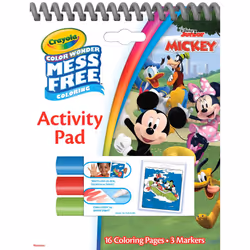 Crayola Disney Color Wonder Bundle (3 Pack)  Mess Free Activity Pads & Markers  Toddler Coloring  Disney Gift for Kids  3+