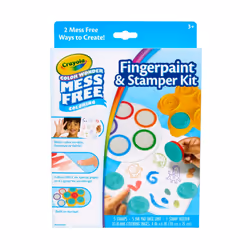 Crayola Color Wonder Mess Free Fingerpaint & Stamper Kit  Safari Stamps for Kids  Color Reveal Ink  Toddler Activity  Gifts   ...