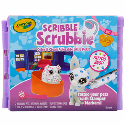 crayola Scribble Scrubbie Pets Tattoo Shop  Toys for girls & Boys  gift for Kids  Age 3  4  5  6
