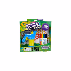 Crayola Mini Marker Sprayer, Marker Airbrush Kit, Gift for Kids