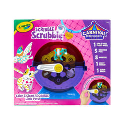 Crayola Scribble Scrubbie Pets Carnival Playset  Pet Grooming Toy  Animal Toys for Girls & Boys  Gift for Kids  Ages 3+