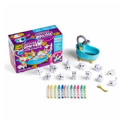 Crayola Scribble Scrubbie Pets Mega Set (25+ pcs)  Reusable Pet Care Toy  Toys for Girls & Boys  Holiday Gift for Kids  Ages 3  4  5