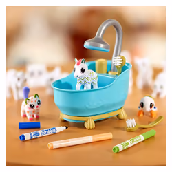 Crayola Scribble Scrubbie Pets Mega Set (25+ pcs)  Reusable Pet Care Toy  Toys for Girls & Boys  Holiday Gift for Kids  Ages 3  4  5